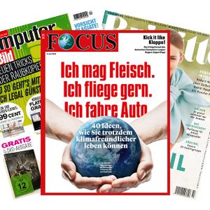 MeinGratisAbo: SPIEGEL, Focus, Bunte, Auto Motor Sport u.v.m. für 3-6 Monate kostenlos lesen