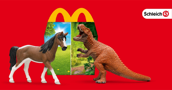 Mcdonald S Schleich Pferde Oder Dinos Im Happy Meal