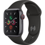 apple-watch-series-5-gps-lte-40mm-aluminium-grau-sportarmband-schwarz