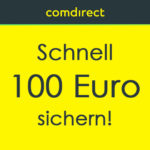 *nur 20.000x* comdirect: 100€ Prämie fürs kostenlose Girokonto