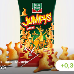 Funny Frisch Jumpys für 0,58€ statt 1,59€ (Kaufland &#043; reebate)