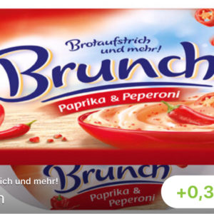 Brunch Brotaufstrich  für 0,69€ statt 1,69€ (REWE&#043; reebate)