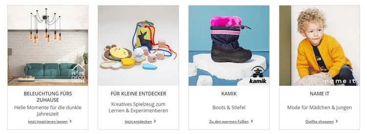Produkte bei limango