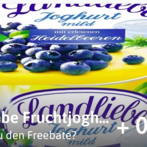 Landliebe Frucht-Joghurt mit min. 0,01 oder 0,51 € Gewinn (Rewe &#043; reebate & Payback)
