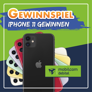 Gewinnspiel: Apple iPhone 11 (64 GB, black) gewinnen