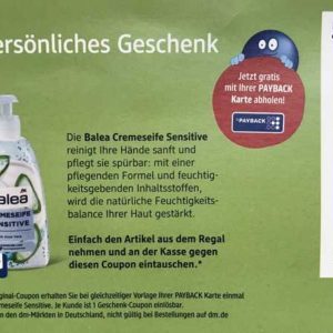 *GRATIS* Balea Cremeseife Sensitive bei dm