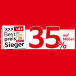 XXXLutz: 35% Rabatt auf über 8.000 Artikel - Möbel, Matratzen, Schränke uvm.