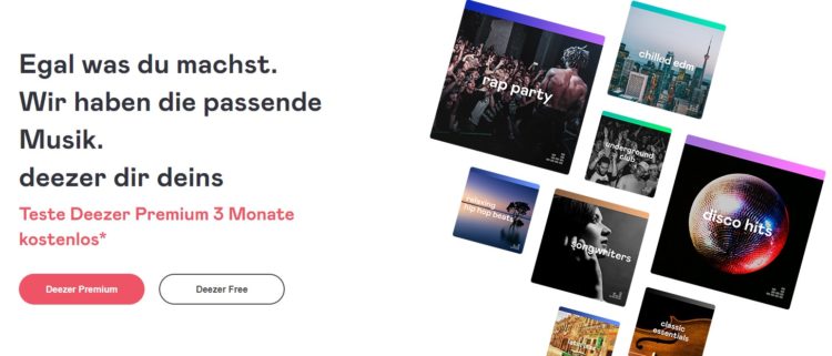 Deezer-Musik-Streamingkostenlos