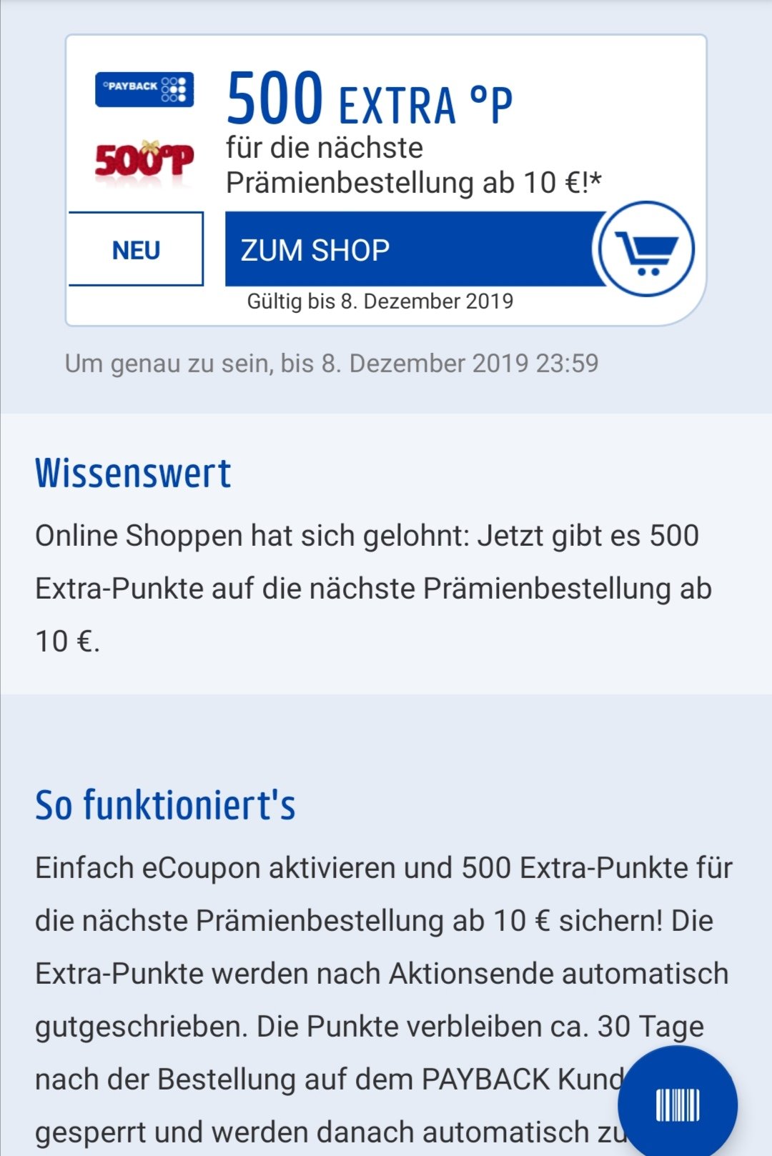500 Extra Punkte Auf Eure Paybackpramienbestellung Ab 10 00
