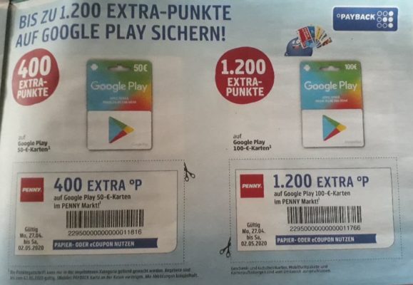 1 � google play guthaben