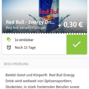 RedBull für €0,53 bzw €0,58 Dank Reebate &#043; Angebot