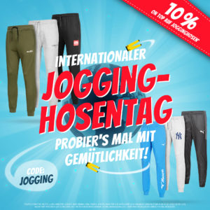 SportSpar: 10% auf Jogginghosen - schon ab 7,19€ (zzgl. Versand)