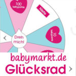 Babymarkt: Glücksrad drehen und Babypoints gewinnen