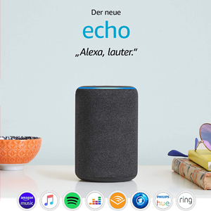 🔊 Amazon Echo (3. Generation) für 49€ (statt 100€)