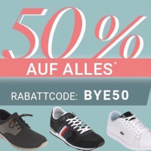 *Schnell* Roland-Schuhe: 50% auf ALLES - z.B. Birkenstock, Nike, adidas, Vans, Converse und mehr