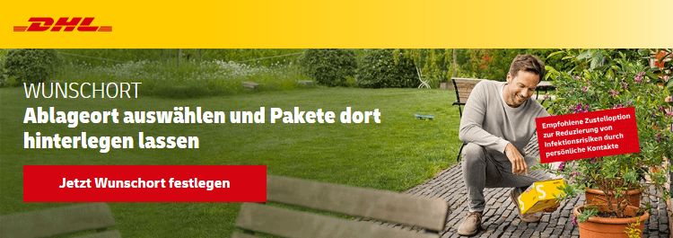 DHL Abstellgenehmigung