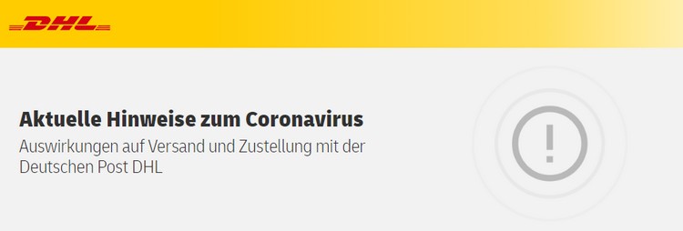 DHL Coronavirus