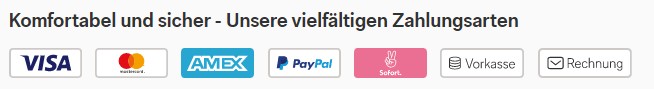 Zahlungsmöglichkeiten