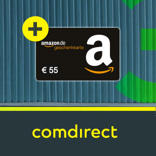 *Nur 2 Tage* 55€ Bonus für kostenloses comdirect Depot (schufafrei)