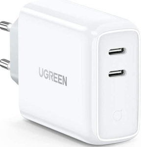 UGREEN USB Ladegerät mit 36W, 2x USB-C Port & Quick-Charge 3.0 für 19,99€ (statt 25€)