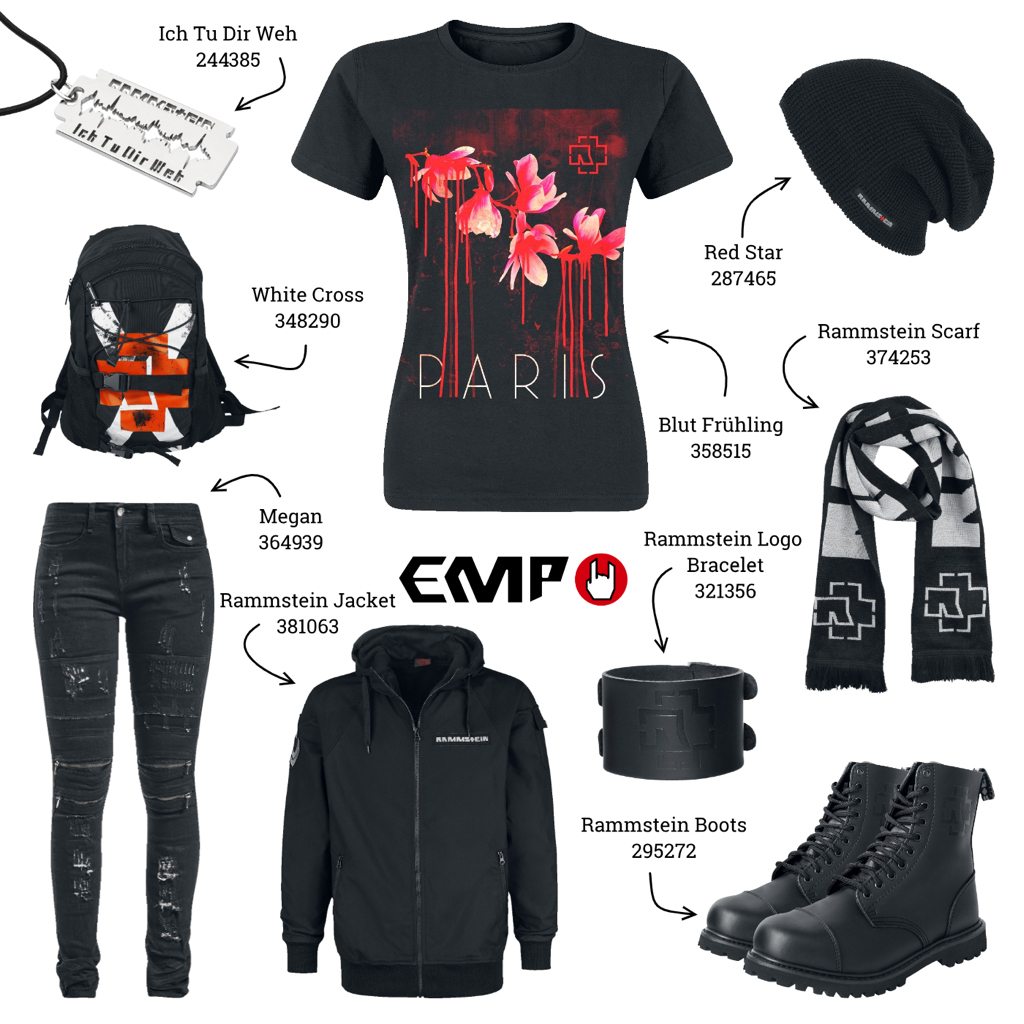 rammstein merch