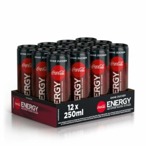 12x 250ml Coca-Cola Energy (ohne Zucker) für 9,40€ (statt 17€)