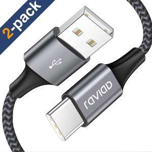 2x RAVIAD USB Typ-C Kabel (2 Meter) für 5,59 (statt 6,99€)
