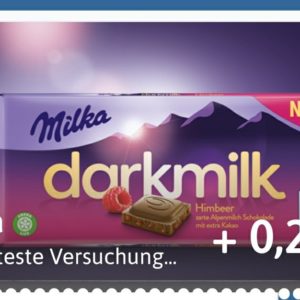 Eine Tafel Milka für 46 Cent dank reebate und Edeka * nur noch heute *