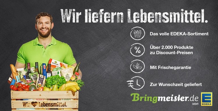 Bringmeister - wir liefern Lebensmittel