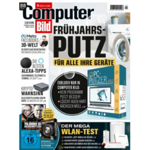 Jahresabo Computer Bild + DVD für 165,10€ + 150€ BestChoice-Gutschein