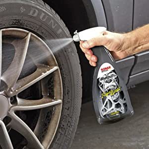 😼 SONAX FelgenBeast (1L) für 9,99€ - für polierte, verchromte und matte Stahl- und Leichtmetallfelgen