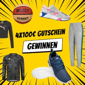 ⏰ Letzte Chance! Gewinnspiel: 4x 100€ SportSpar-Gutschein gewinnen