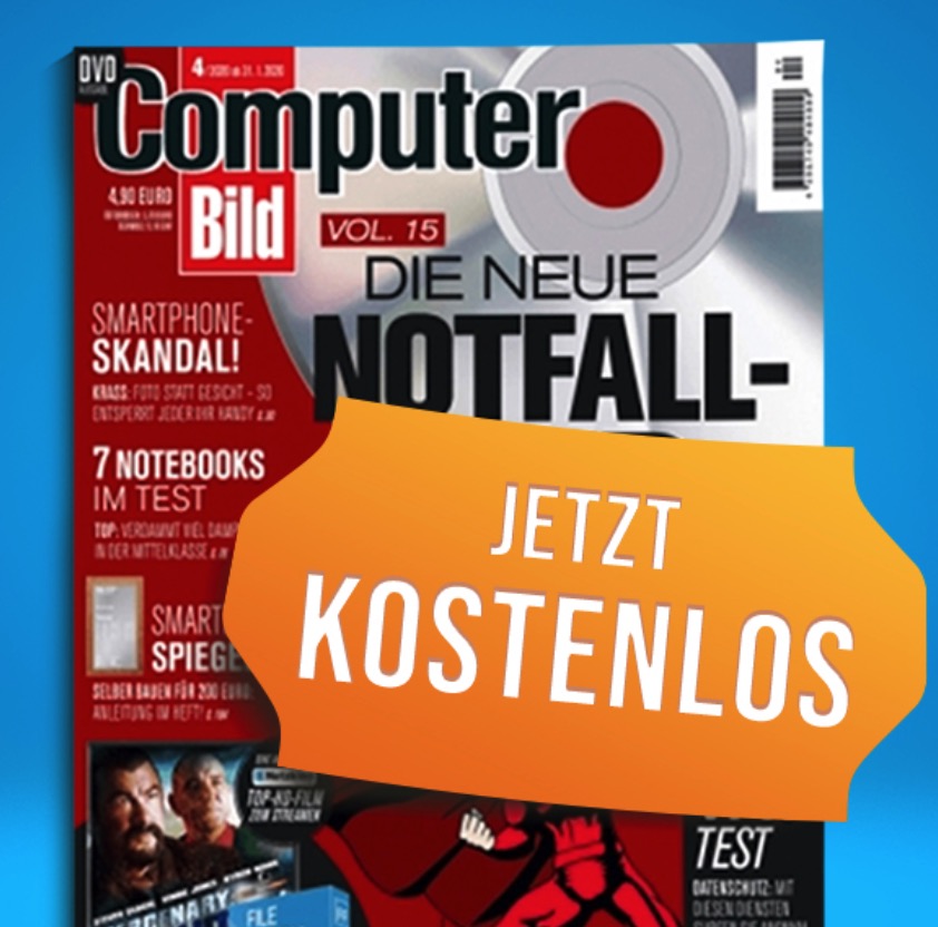 Gratis 3 Monate Computer Bild Dvd Kostenlos Lesen Statt 31 50