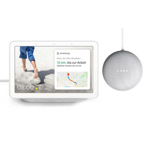 🤖 Google Nest Hub + GRATIS Nest Mini für 84€ (statt 101€)