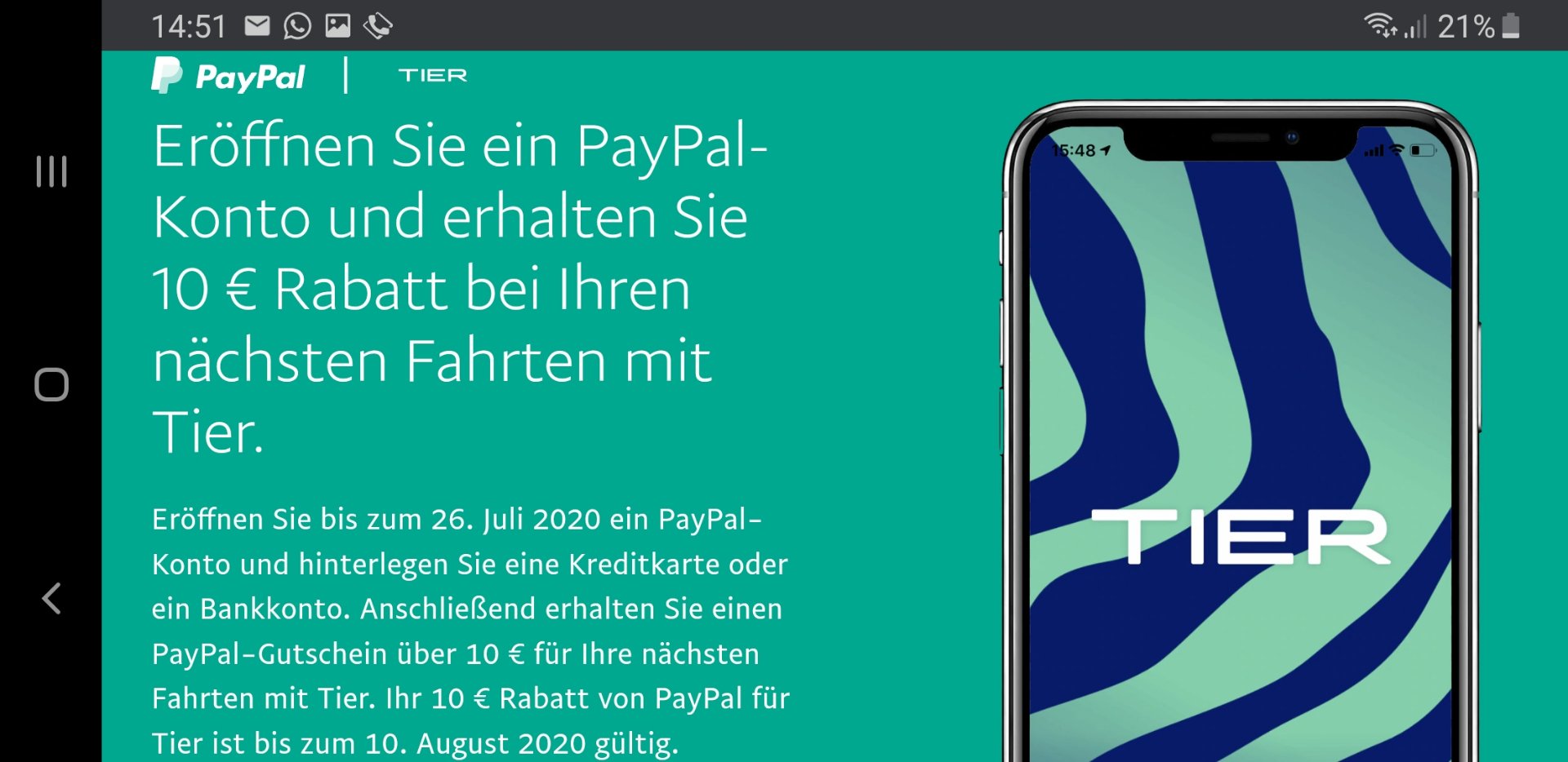Paypal Will Neues Konto