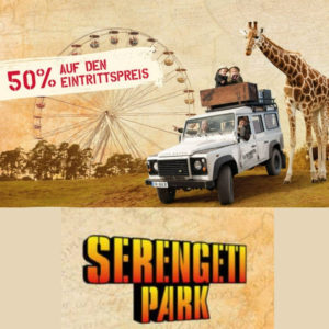 Serengeti-Park in Hodenhagen 50% Rabatt auf den Eintrittspreis am 7. und 8. August