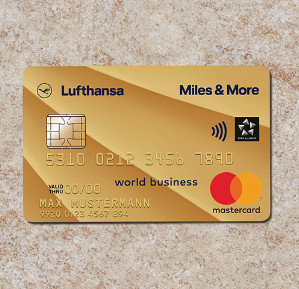 ✈ Miles &amp; More Kreditkarte Gold + 30.000 Punkte + 2 Business Lounge Voucher