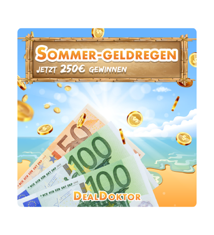 TOP: 250€ beim Sommer-Geldregen gewinnen