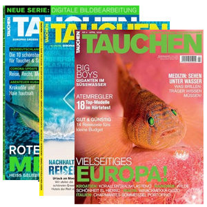 🐠12 Ausgaben "TAUCHEN" für nur 9,99€