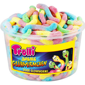 🤤 Amazon 4 für 3-Aktion mit Süßwaren - 4 Kilo Trolli Glühwürmchen für 14,77€ (statt 23€)