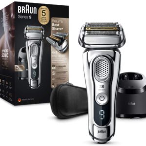 Braun Series 9 9395cc Herren Elek­tro­ra­sie­rer für 199€ (statt 265€) - inkl. Rei­ni­gungs- und La­de­sta­ti­on & Rei­se-Etui