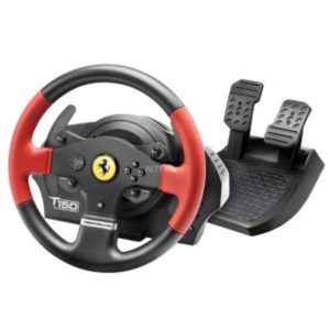 Thrustmaster T150 Ferrari Edition (Lenkrad inkl. 2-Pedalset, PS4 / PS3 / PC) für 119€ (statt 149€)
