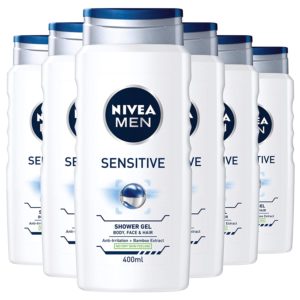 🚿 6x Nivea Men Sensitive Pflegedusche 400ml für nur 8,60€ (1,43€ pro Stück)