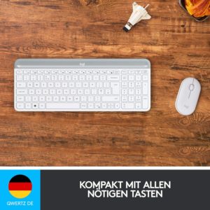 Logitech Slim Wireless Combo MK470 - Tastatur &amp; Maus Set
