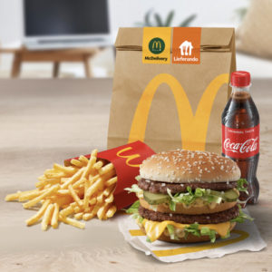 Lieferando: 5€ McDonald&#039;s Gutschein (ab 10€ MBW für 100 Treuepunkte)