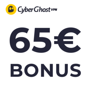 🎬 (Fast) GRATIS: CyberGhost VPN für 67,76€ + 65€ Bonus - effektiv 0,10€ /Monat
