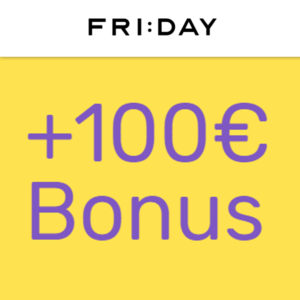 ⛽ *500€ Tankgutschein* 100€ Bonus für FRIDAY Kfz-Versicherung (monatlich kündbar)