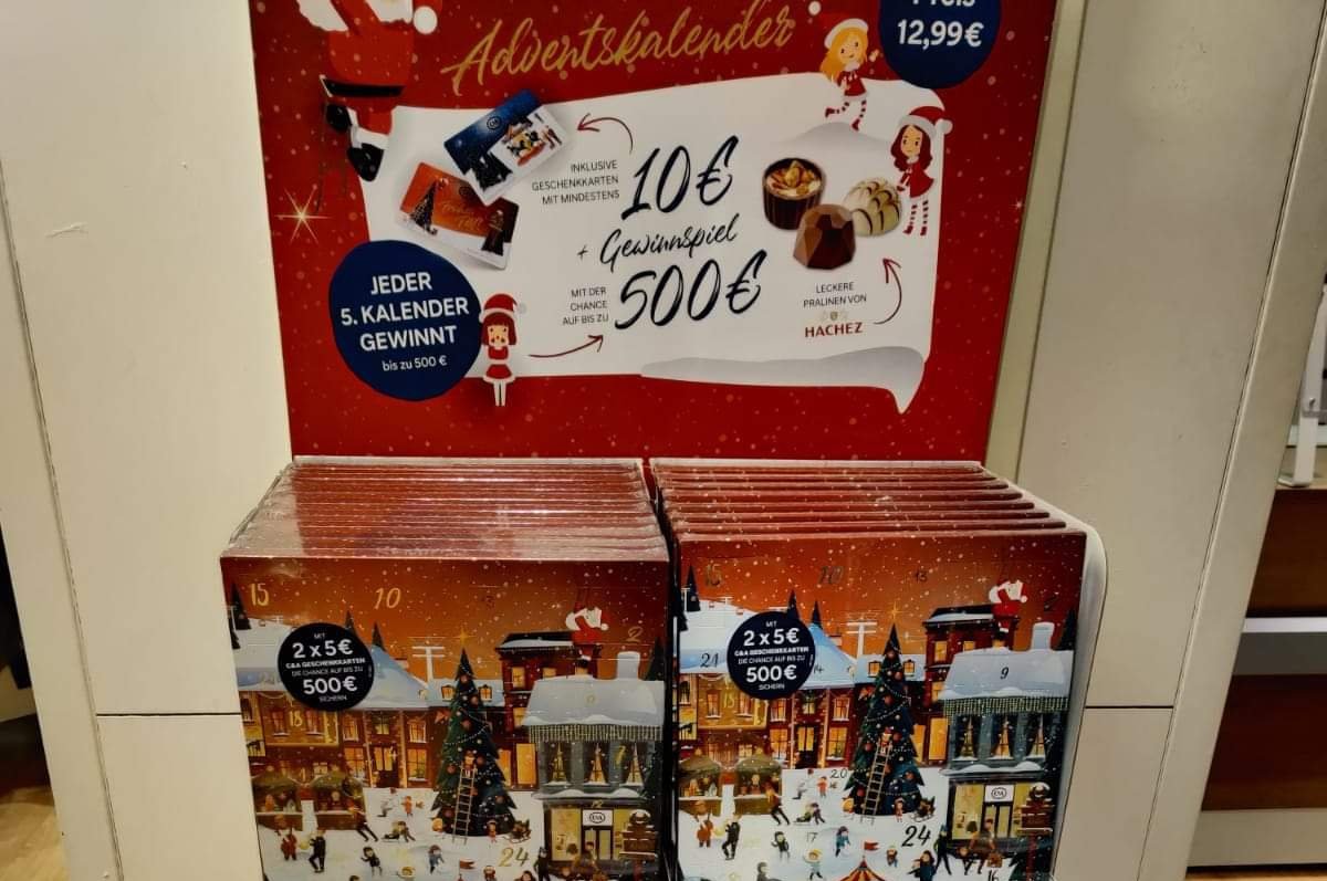 5x C A Adventskalenderfur Effektiv 2 c a kalender 2021