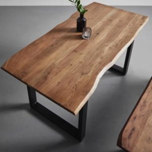 Esstisch Malmo aus Akazie-Echtholz in 160x85cm für 216,24€ (statt 282€)