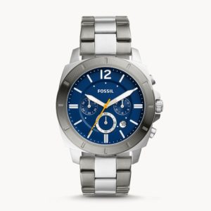 Fossil Edelstahl Herren-Chronograph Privateer Sport für 92,40€ (statt 148€)